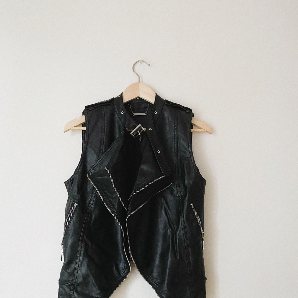 Buffalo David Bitton Leather Vest